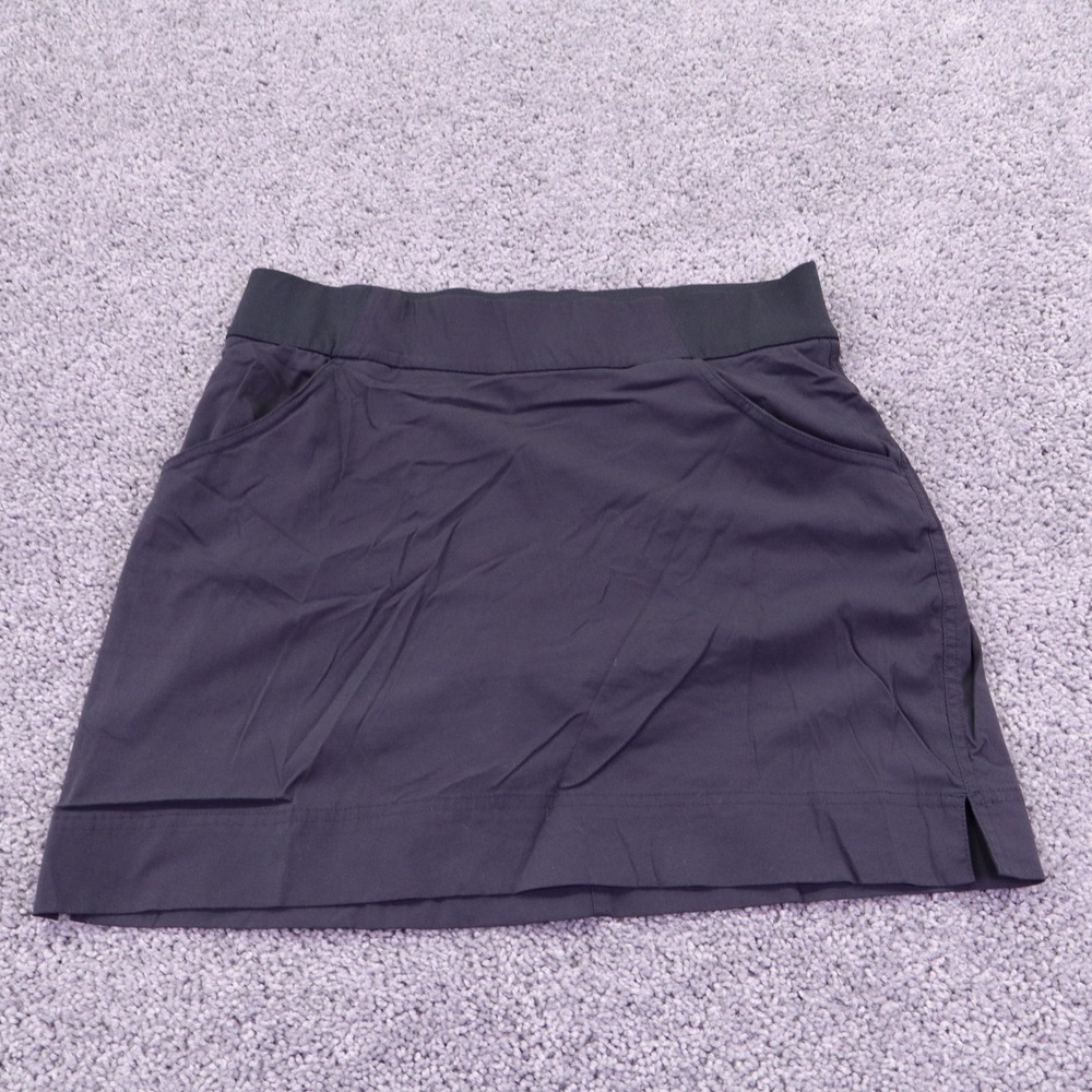 Columbia Skort Womens Medium Black Activewear Hiking Golf Outdoor Skirt